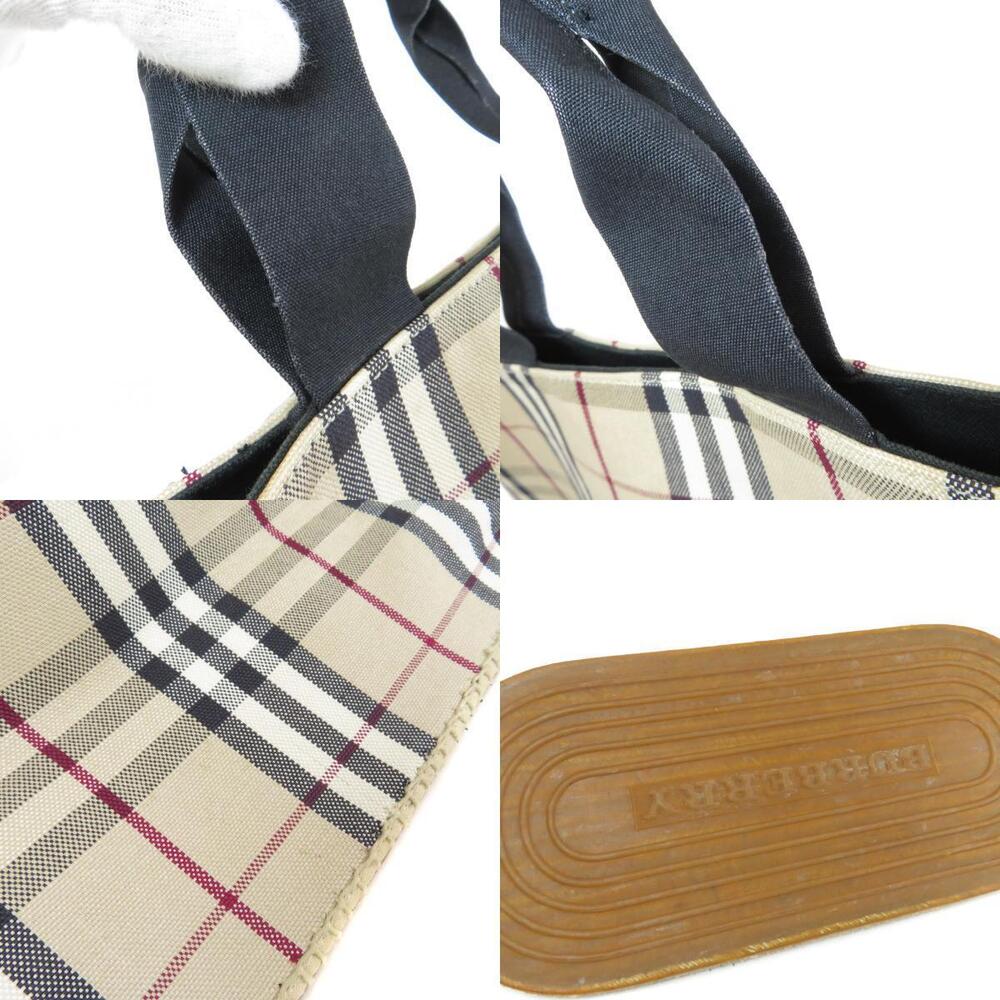 Burberry Nova Check Tote Bag Canvas - Picture 9 of 11